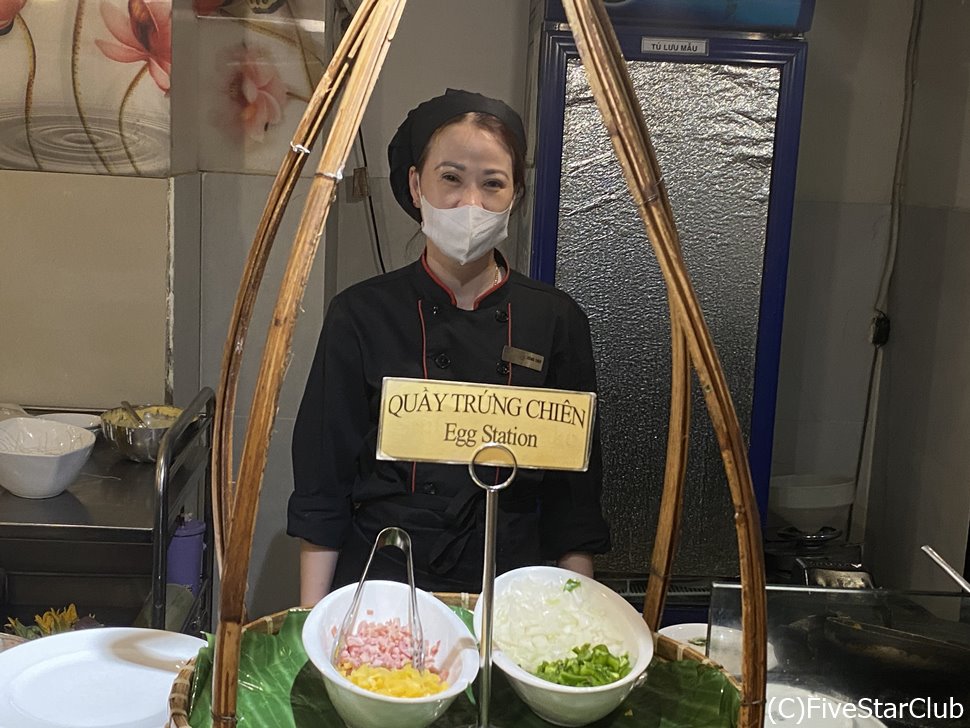 フレンドリーなスタッフとおいしい朝食を